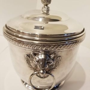 Towle Silver Plated Bucket with lid
